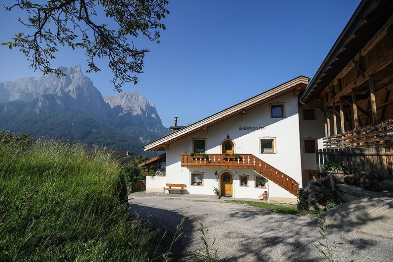 Schildberghof Ortler Lägenhet Seis am Schlern Exteriör bild