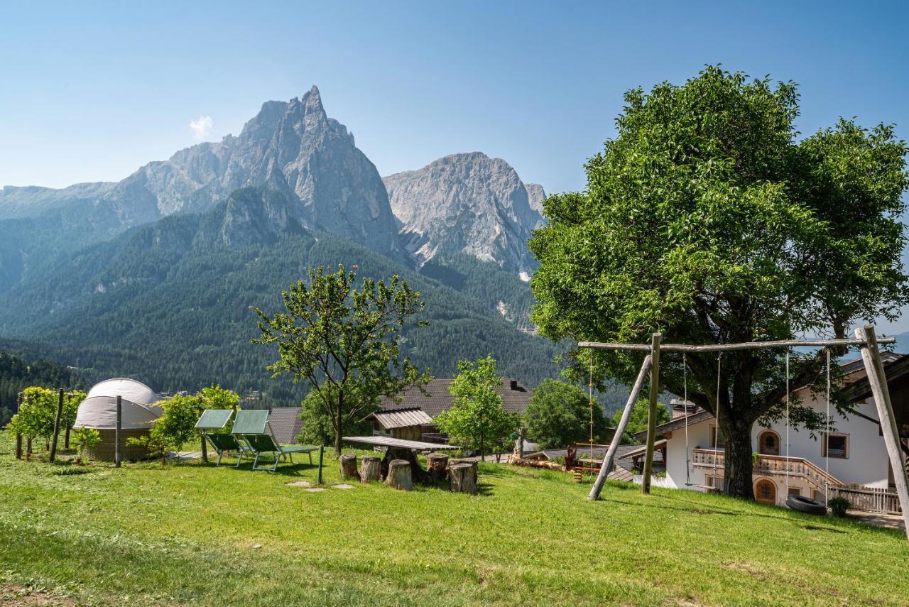 Schildberghof Ortler Lägenhet Seis am Schlern Exteriör bild