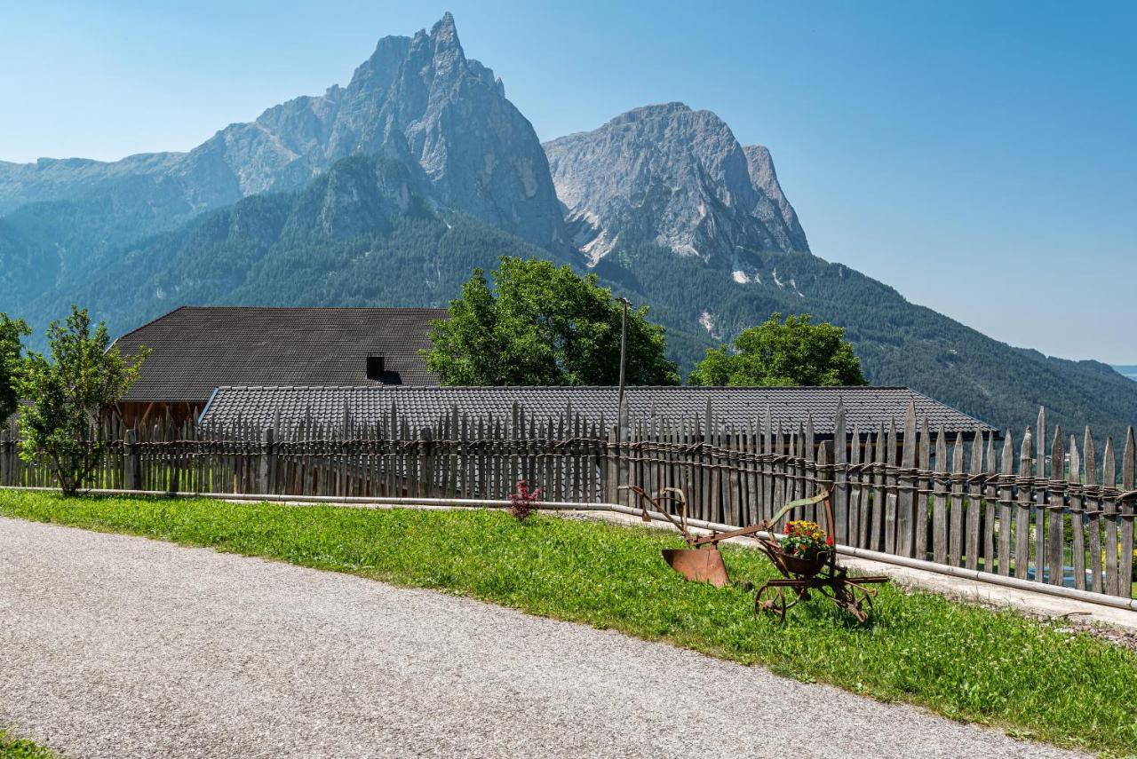 Schildberghof Ortler Lägenhet Seis am Schlern Exteriör bild