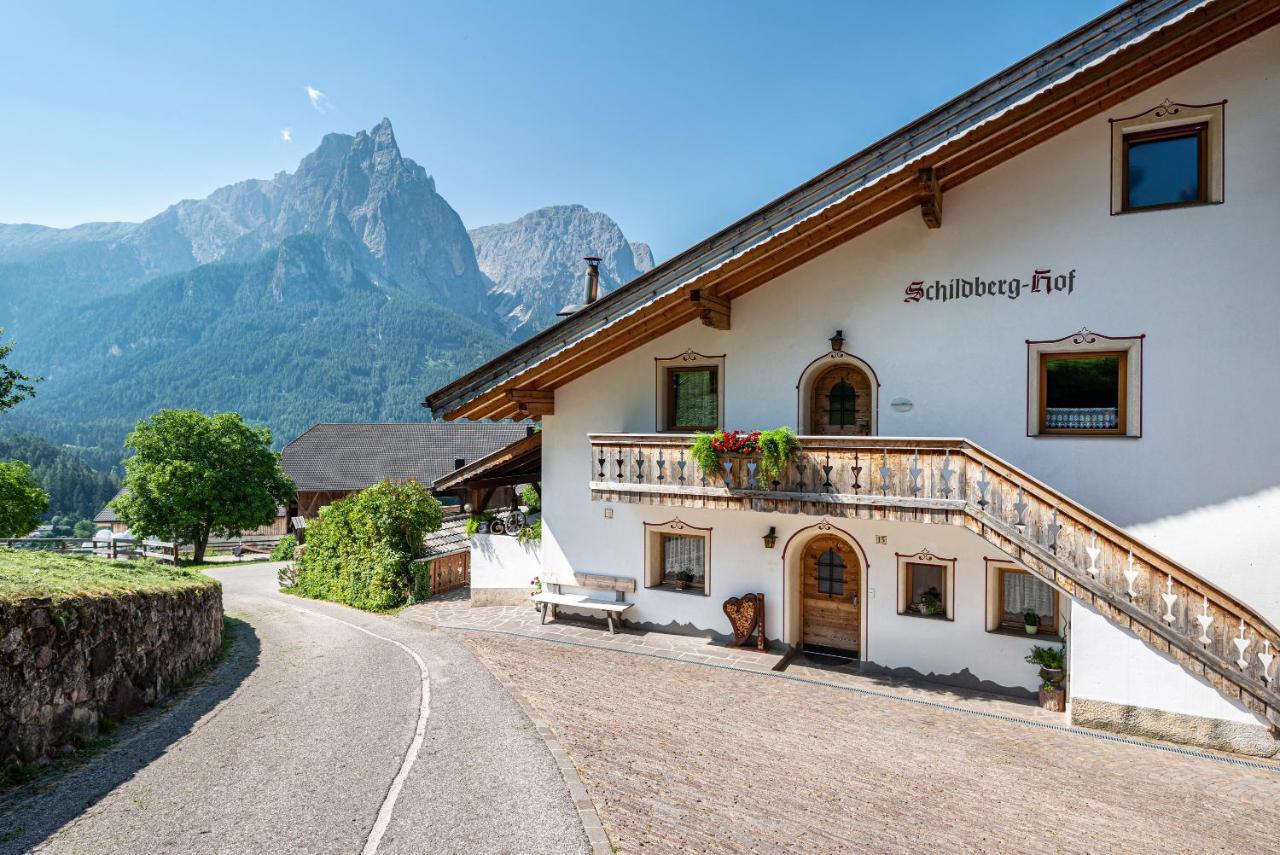 Schildberghof Ortler Lägenhet Seis am Schlern Exteriör bild